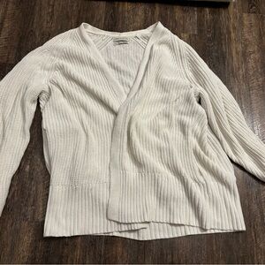 Urban Outfitters Cream Open Knit Cardigan